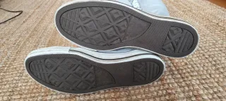 Converse caña alta grises