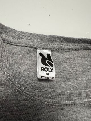 Camiseta gris hombre talla S