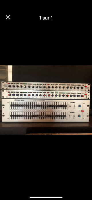 Klark Teknik DN360 Ecualizador Gráfico