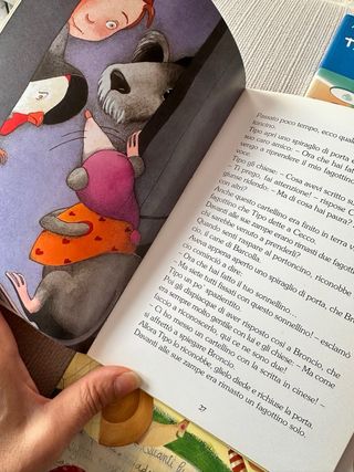 Lotto di 6 libri per bambini età 6-8 anni.