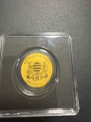 Lote de due monete Moneta Oro libelula e re Karl