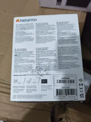 Netatmo Válvula Termostática Radiador Inteligente