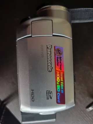 Cámara Vídeo Panasonic SDR H20 + Accesorios