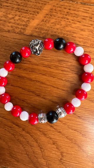 Pulsera Minerales Hecha a Mano