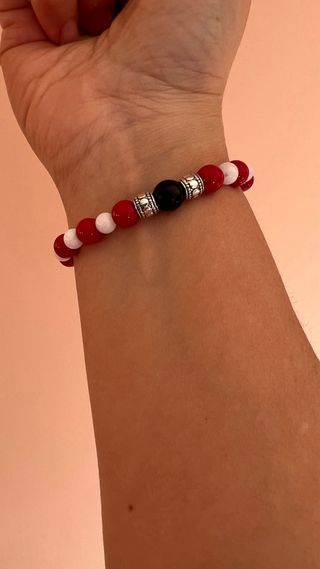 Pulsera Minerales Hecha a Mano