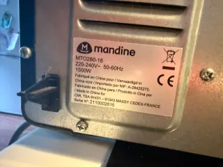 Horno eléctrico 28L