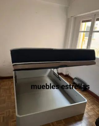 Canapé abatible y colchón