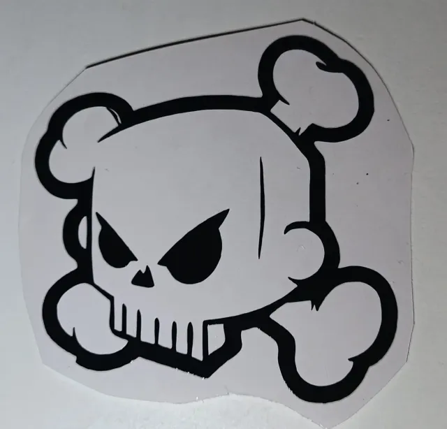 Pegatina calavera ken block