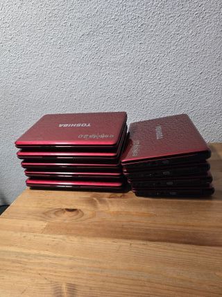 Lote 9 Portátiles Toshiba Windows 10