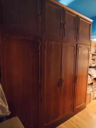 Armario 3 cuerpos 4 puertas y altillo