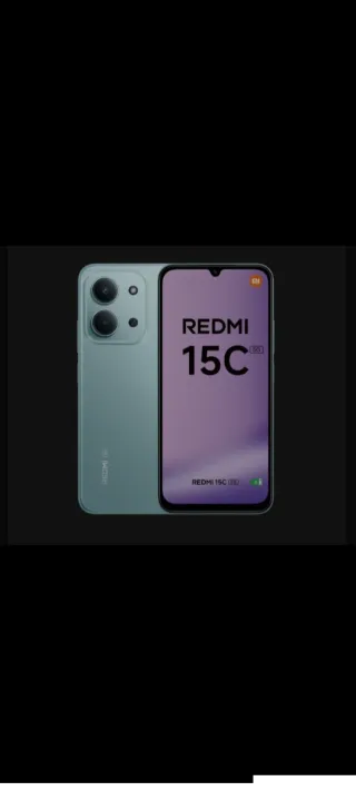 Redmi 15C 5G Verde abierto solo una vez