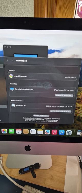 Imac 27 5k Plata