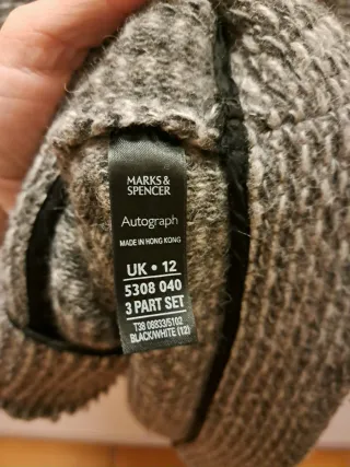 Cappotto Autograph lana donna taglia M