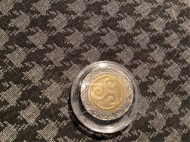 Moneda Vikinga Amuleto Árbol de la Vida