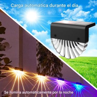 Luces Solares Auting Jardín 6 Unidades