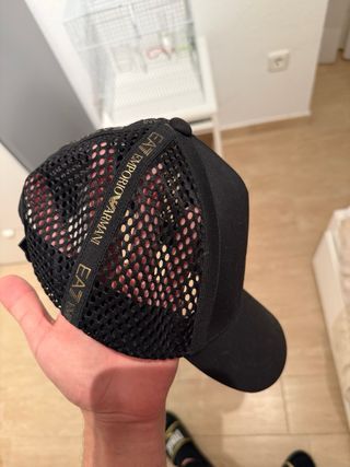 Gorra EA7 Emporio Armani Negra