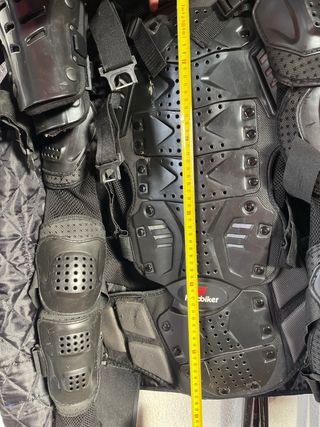 Protecciones moto niño Peto y rodilleras