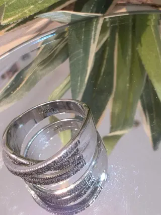 Anillo Plata 925 con Circonitas Talla 21