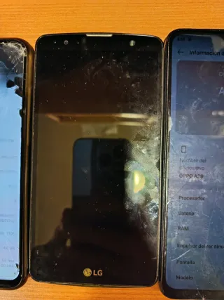 Lote 5 Smartphones: Honor, LG, Oppo, Xiaomi