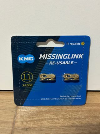 Eslabón rápido reusable KMC 11V