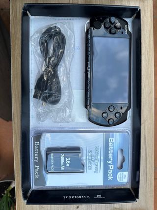 PSP 3000 128gb + batería
