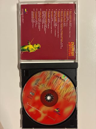 CD Carlos Santana - 12 Grandes Éxitos