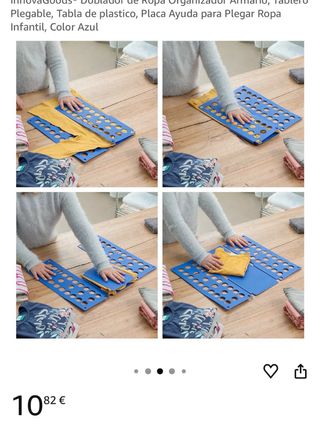 Doblador de Ropa InnovaGoods Azul