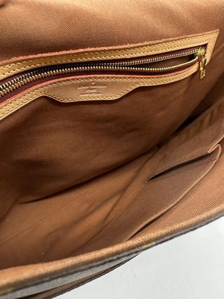 Bolso Louis Vuitton Marrón y Dorado