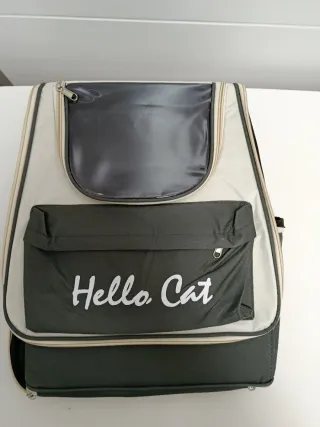 Mochila transportín Hello Cat