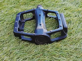 Pedales de aluminio para bicicleta, Negros