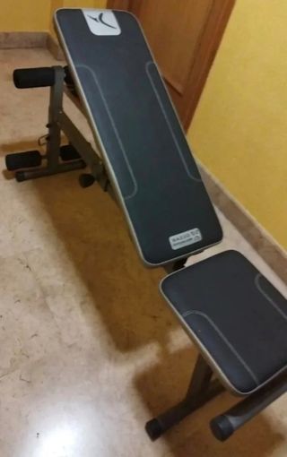 PESAS BANCO PLEGABLE RECLINABLE+RACK