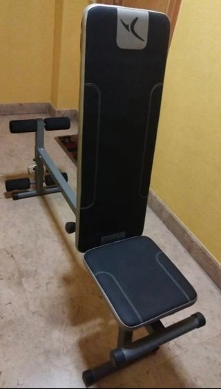 PESAS BANCO PLEGABLE RECLINABLE+RACK