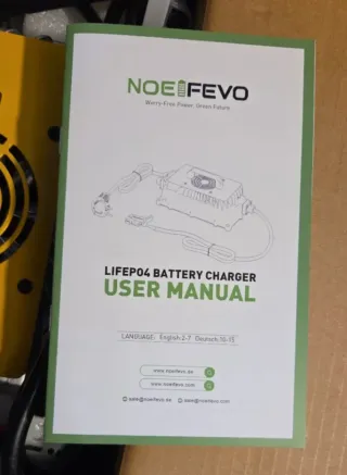 Cargador Batería NOEF EVO Lifepo4