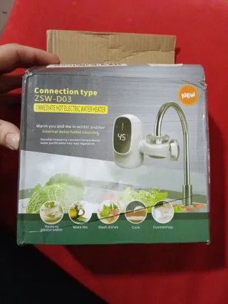 Calentador de agua eléctrico instantáneo