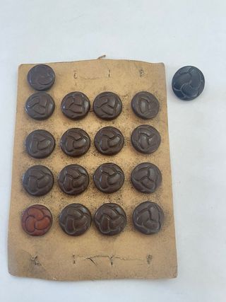 LOTE BOTONES UNIFORMIDAD MILITAR ESPAÑA SIGLO XIX