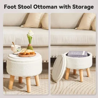 Otomana IBUYKE con Almacenamiento Teddy