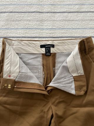 Pantalón vestir Mango marrón