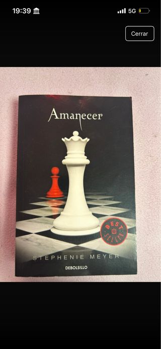 Libro Amanecer Bolsillo