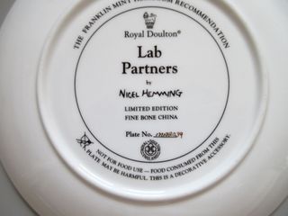 Piatto N2 Cani Royal Doulton Franklin Mint