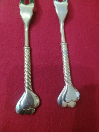 Set posate vintage cucchiaini e forchette