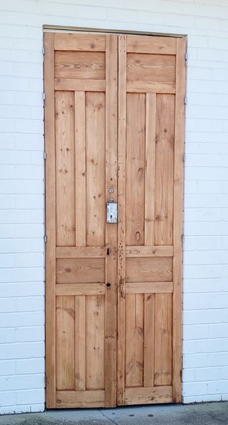 Puerta de doble hoja