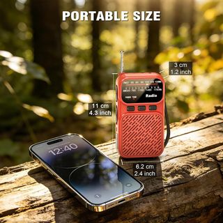 Radio Portátil Recargable Mini NUEVA