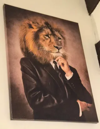 Colección 8 Cuadros Animales Estilo Vintage