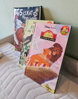Lote 3 Libros Infantiles: 365 Cuentos + Disney