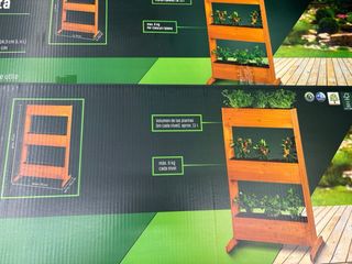 Jardinera Elevada Madera 70x115x40,5 cm