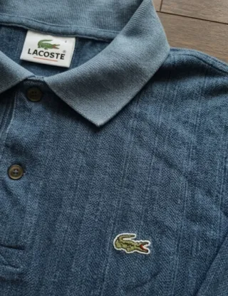 Polo Lacoste manga larga Talla S