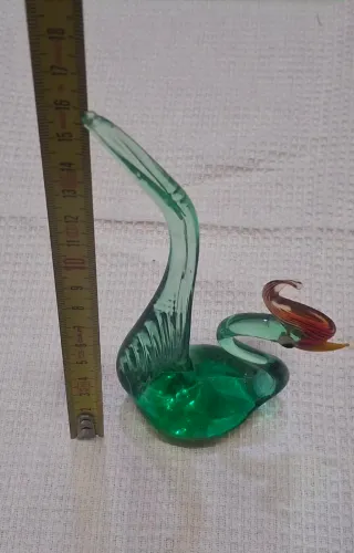 Set 2 Cigni Vetro Murano