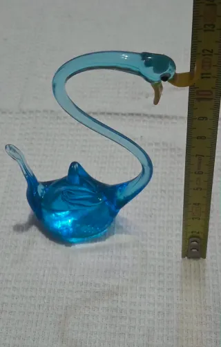 Set 2 Cigni Vetro Murano