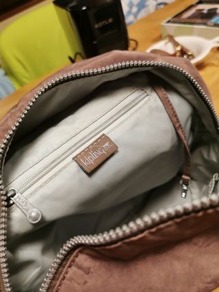 Mochila Kipling Marrón