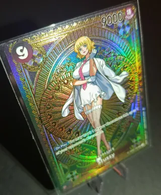 One piece Tcg Stussy Oro Holografico fanart